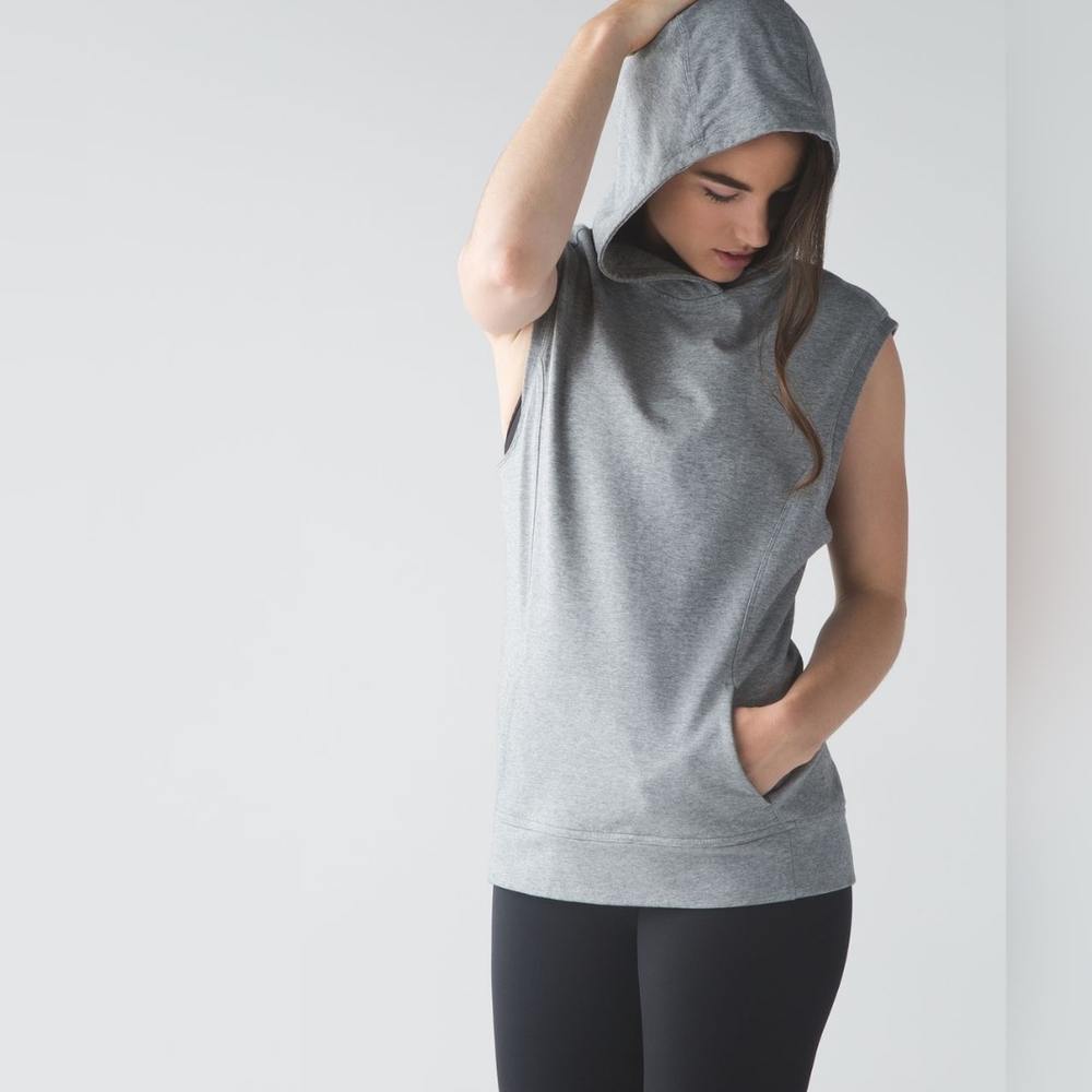 Lululemon Blissed Out Sleeveless Hoodie